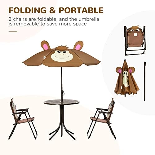 Kids Table and Chair Set Picni - Kids Outdoor Umbrella For Table 评论和价格
