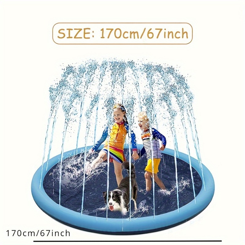 170×180cm Large Water Splash P - Kids Outdoor Clubhouse 评论和价格