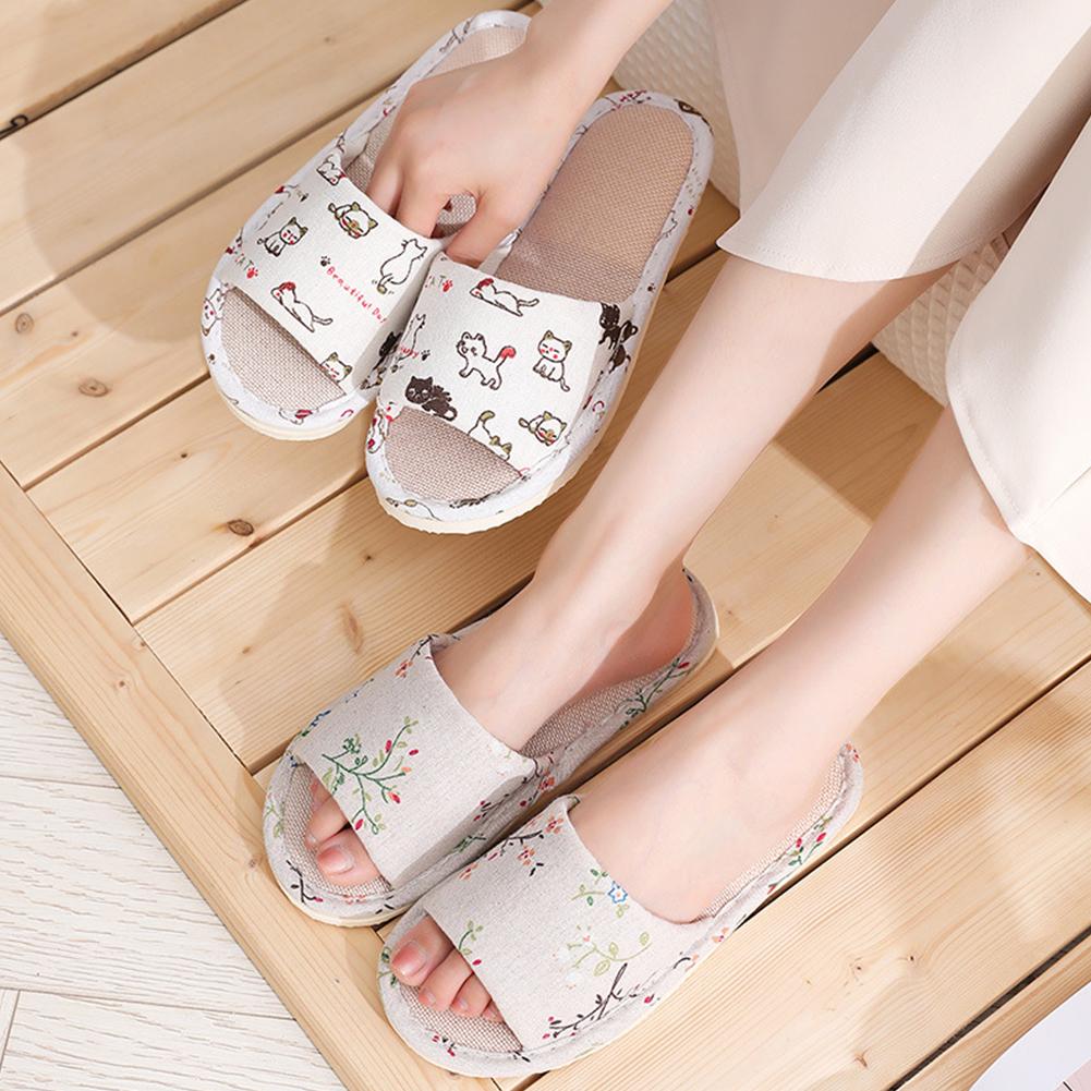 Women Flax Slippers Home Slipp - Kids Outdoor Obstacle Course 评论和价格