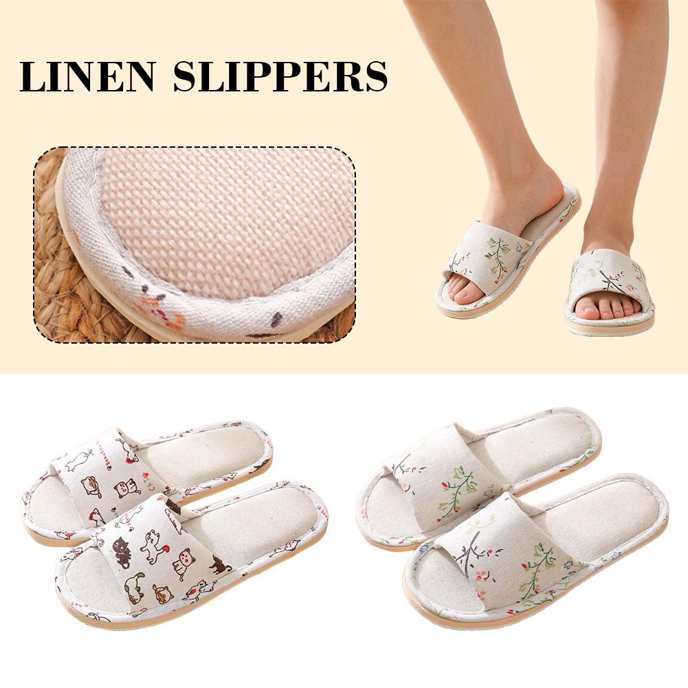 Women Flax Slippers Home Slipp - Kids Outdoor Obstacle Course 评论和价格