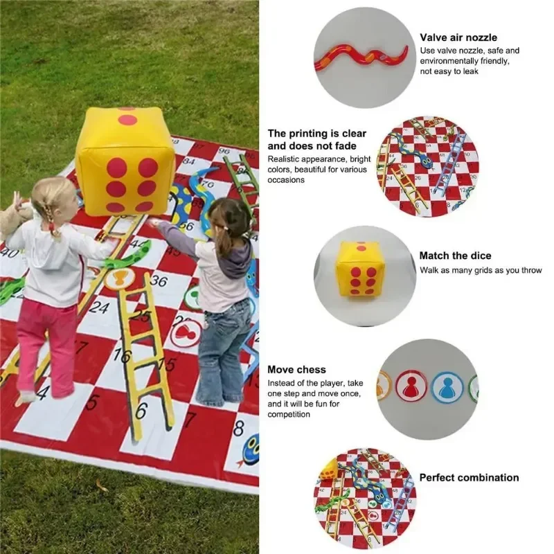 Waterproof Snake Ladder Game M - Kids Outdoor Mat Waterproof 评论和价格