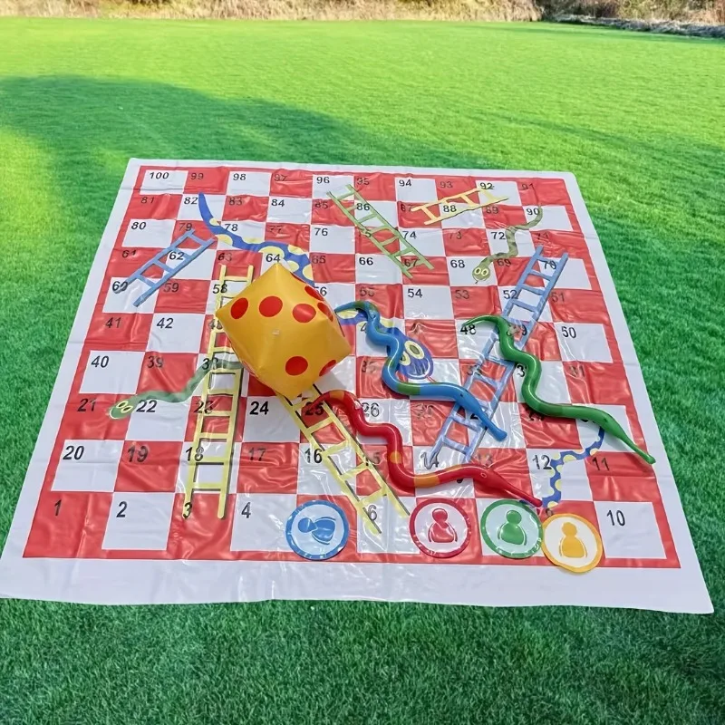 Waterproof Snake Ladder Game M - Kids Outdoor Mat Waterproof 评论和价格