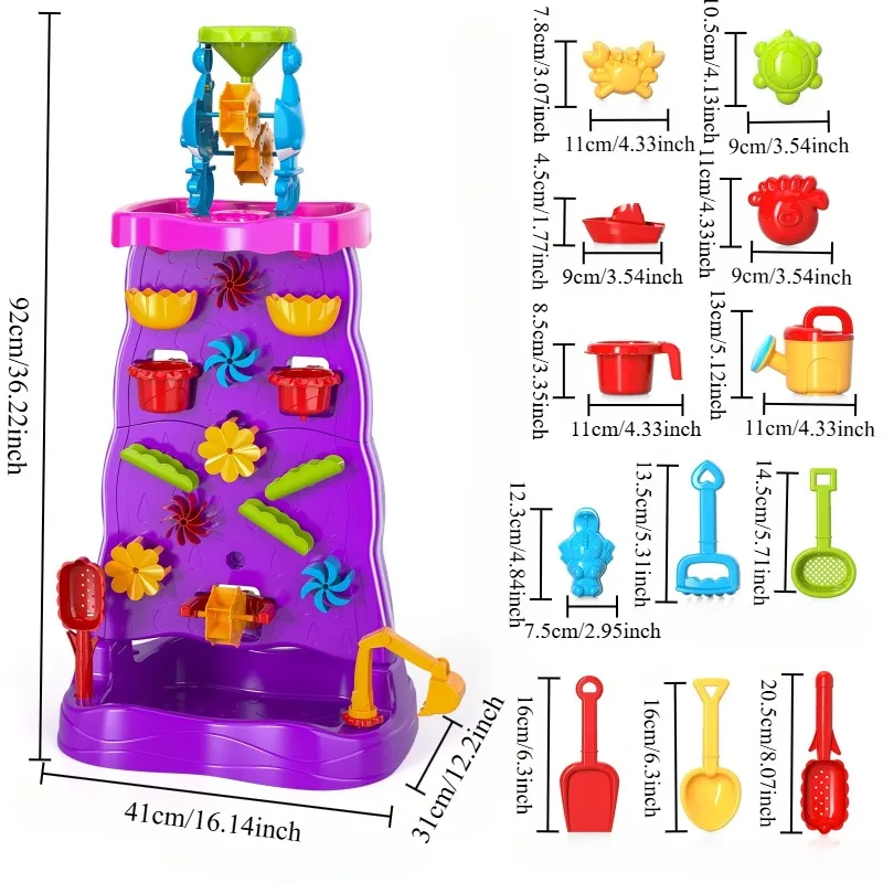 Water Table for Kids Double-Si - Kids Outdoor Activity Table 评论和价格