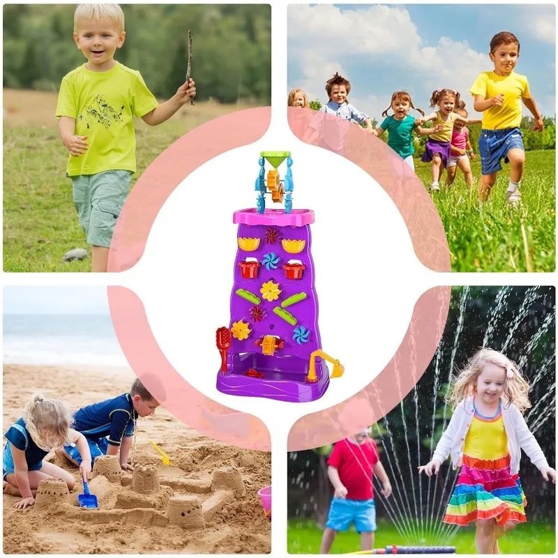 Water Table for Kids Double-Si - Kids Outdoor Activity Table 评论和价格
