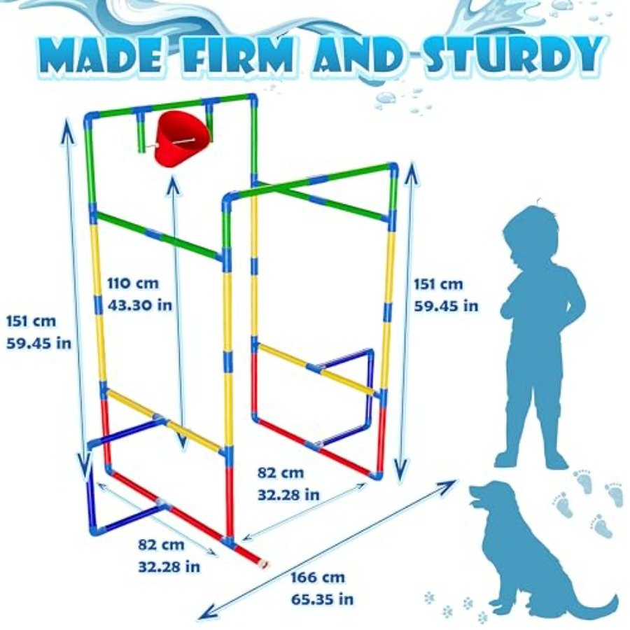Outdoor backyard water park sp - Kids Outdoor Tunnel 评论和价格