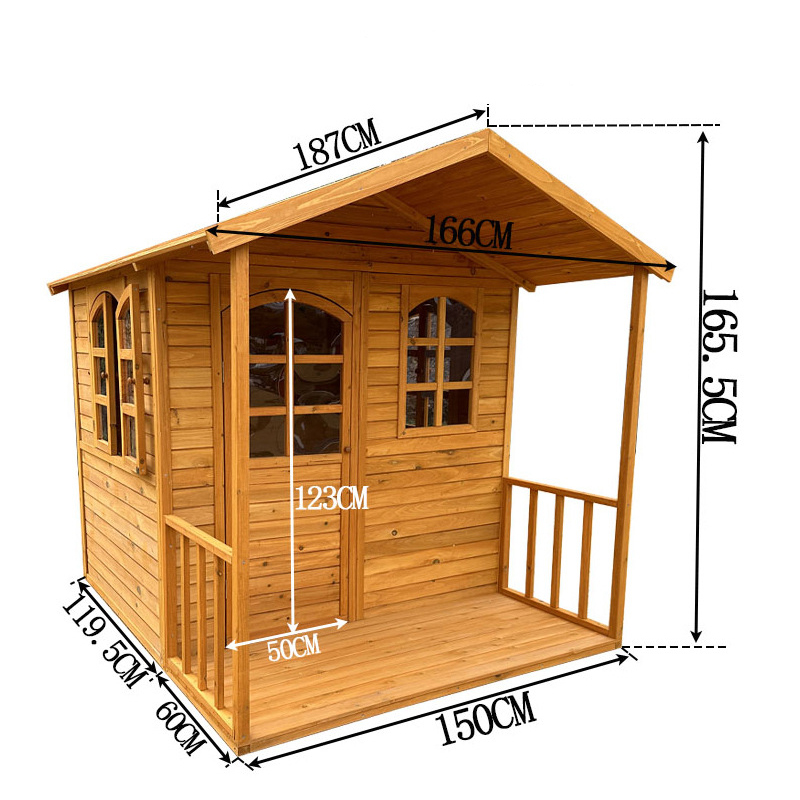 Hot Selling Eco Friendly Durab - Kids Outdoor Cubby House 评论和价格