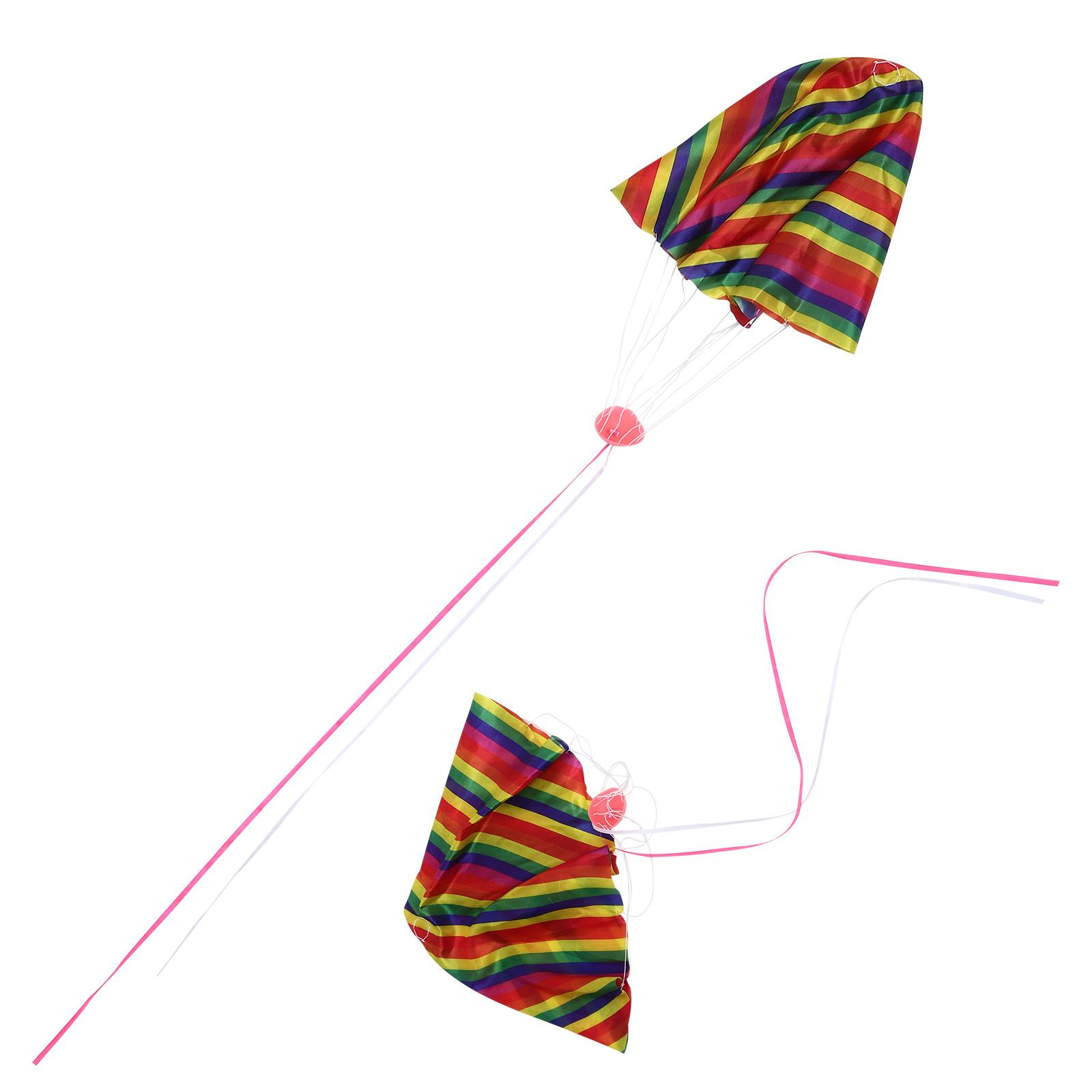 2Pcs Cartoon Umbrella Parachut - Kids Outdoor Umbrella 评论和价格