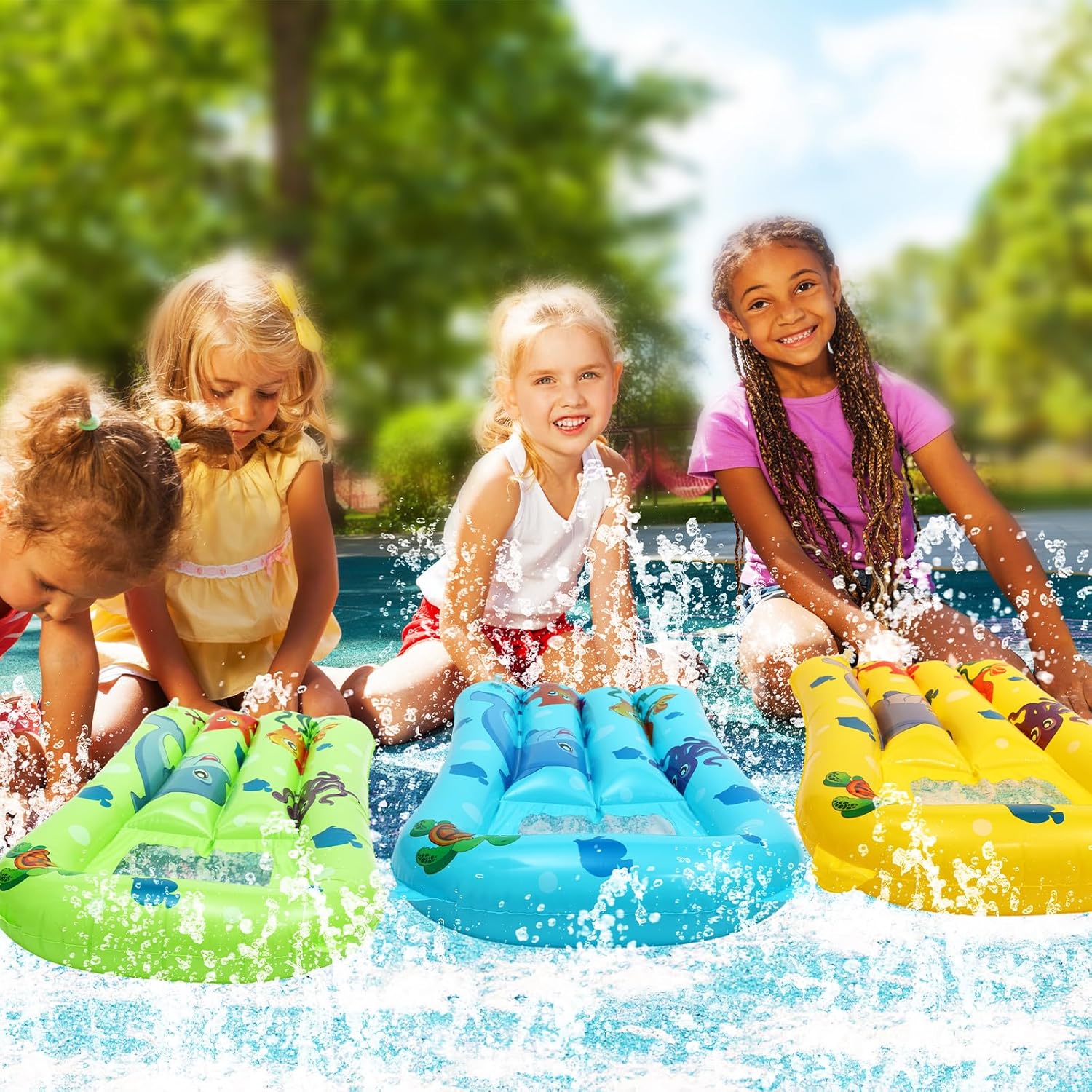 Water Floating Ring Inflatable - Kids Outdoor Seating 评论和价格