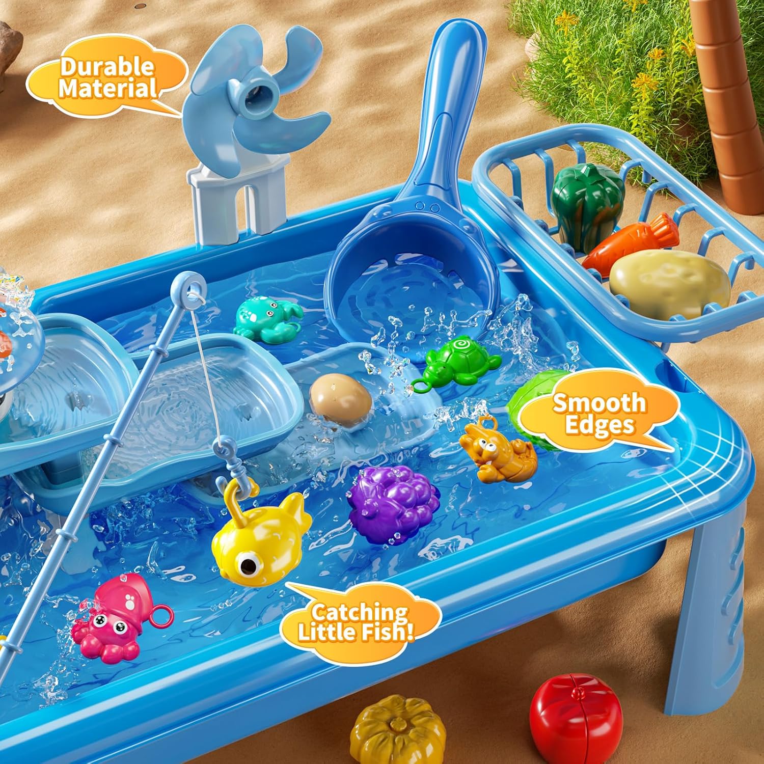 Water Table Play Sink Toy for  - Kids Outdoor Activity Table 评论和价格