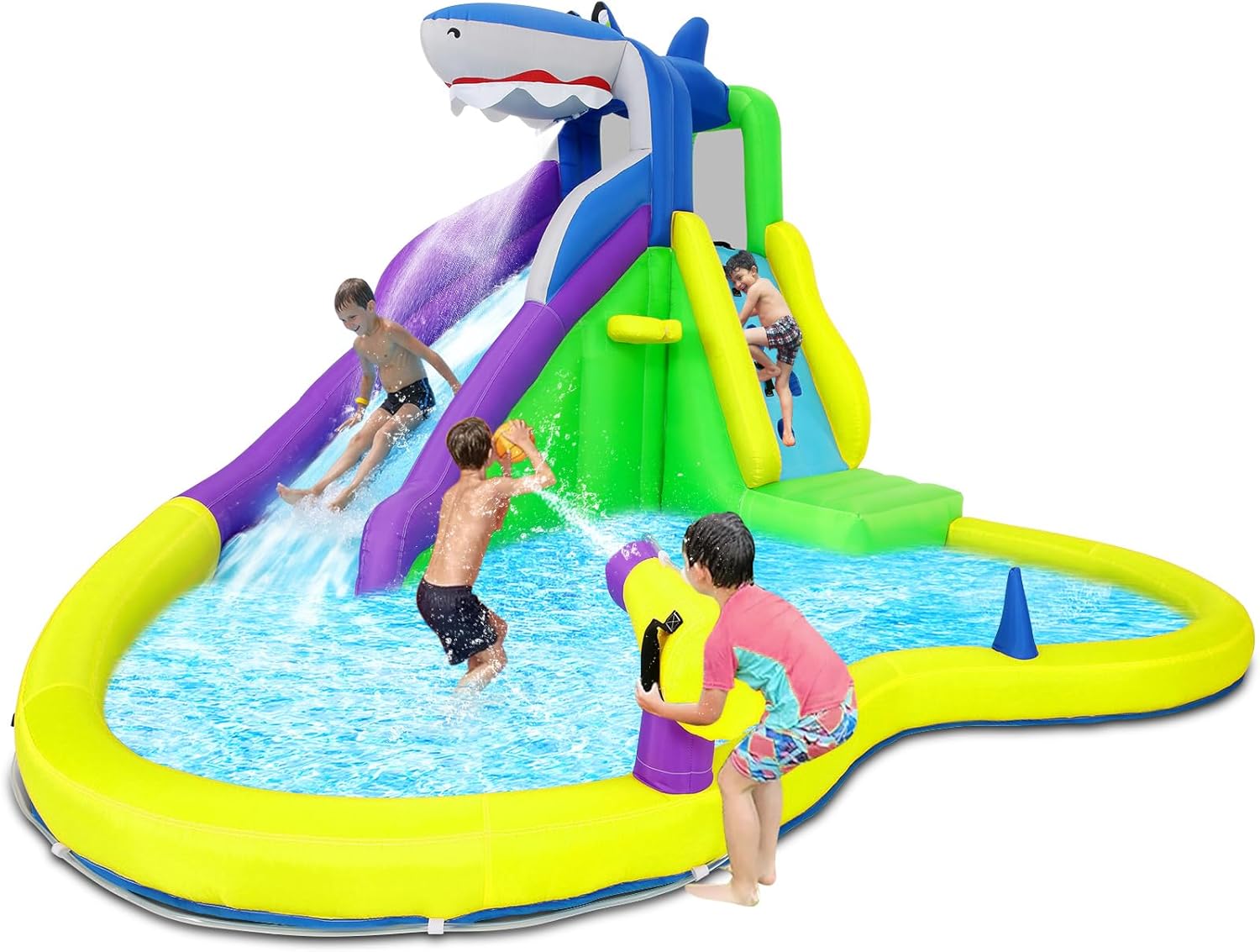 13x14FT Inflatable Bounce Hous - Kids Outdoor House 评论和价格