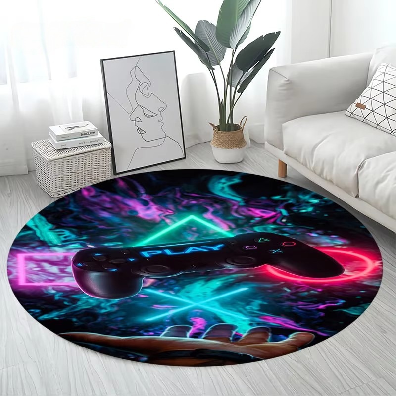 3D Cartoon Gamer Game Controll - Kids Outdoor Mat Waterproof 评论和价格