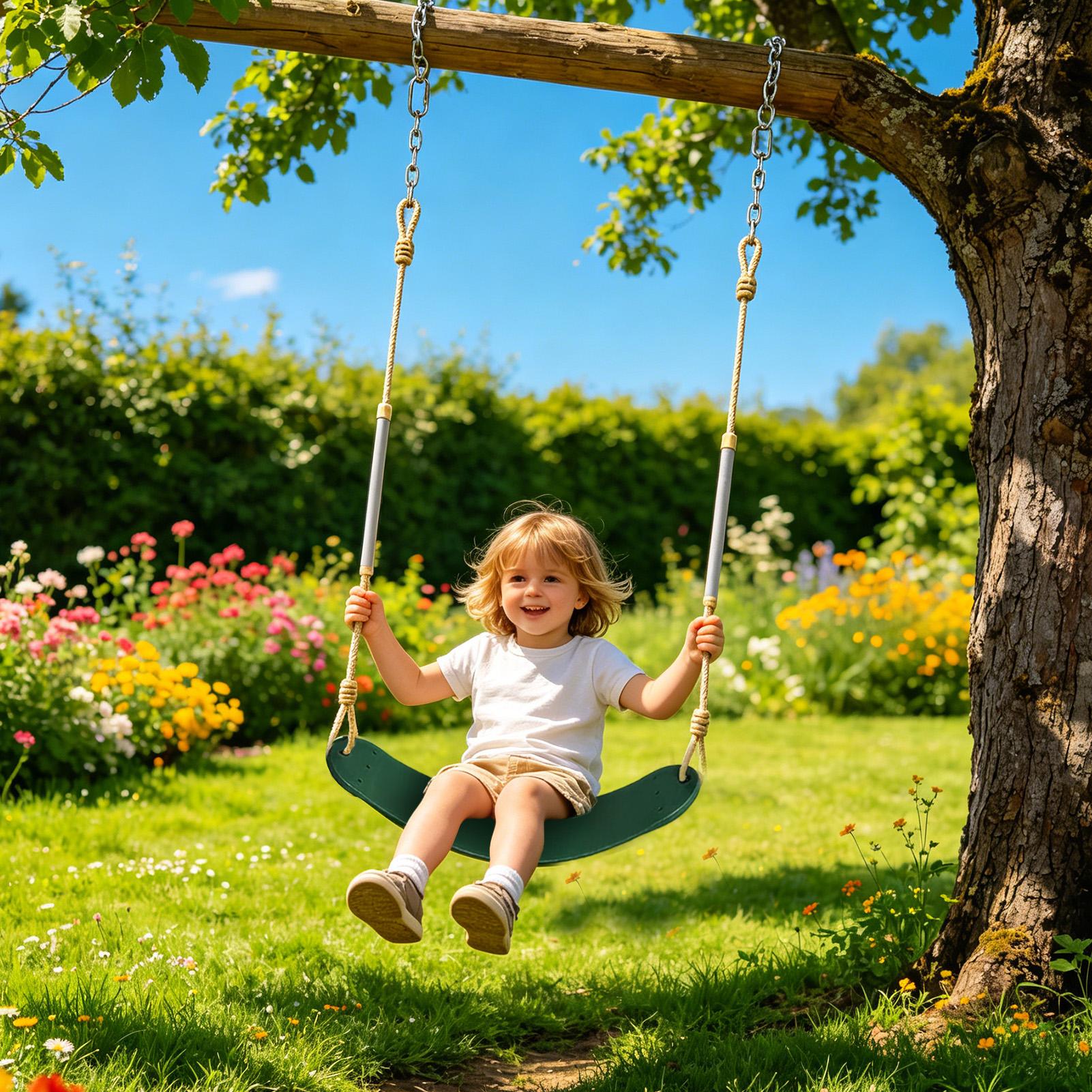Backyard Swing Funny Soft Seat - Outdoor Children'S Park 评论和价格