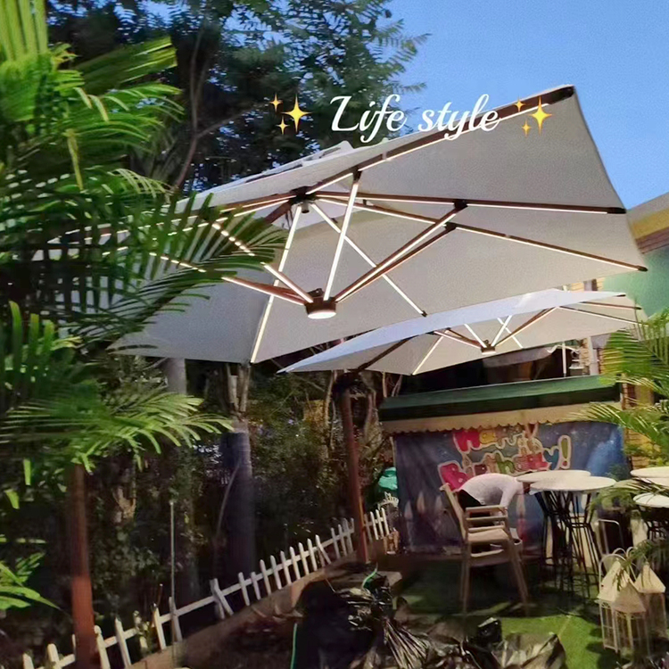 Kids Led Umbrella Solar Patio  - Kids Outdoor Umbrella For Table 评论和价格