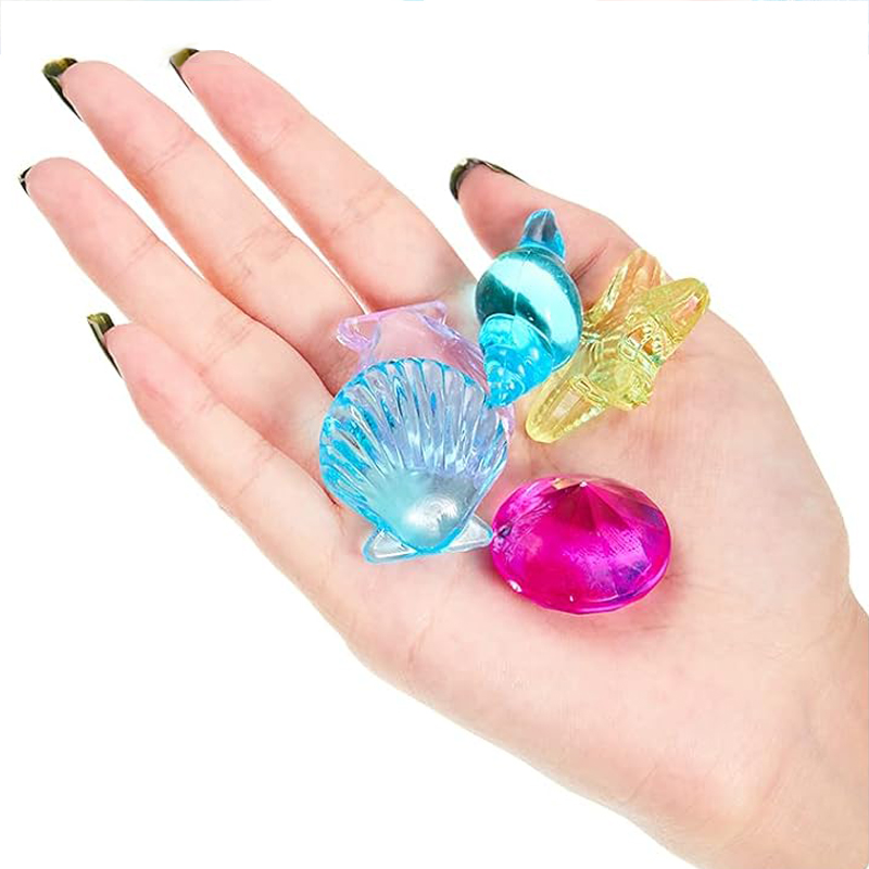 Children Colored Plastic Gem T - Kids Outdoor Clubhouse 评论和价格