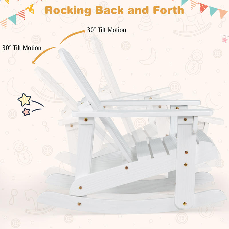 Outdoor Wooden Kid Adirondack  - Kids Outdoor Adirondack Chair 评论和价格