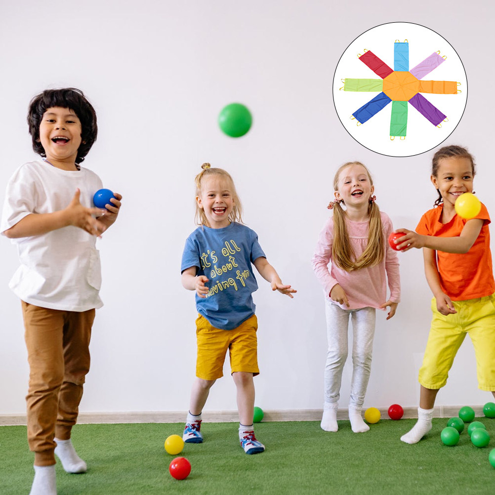 1Pcs Rainbow Umbrella Game Oct - Kids Outdoor Umbrella 评论和价格