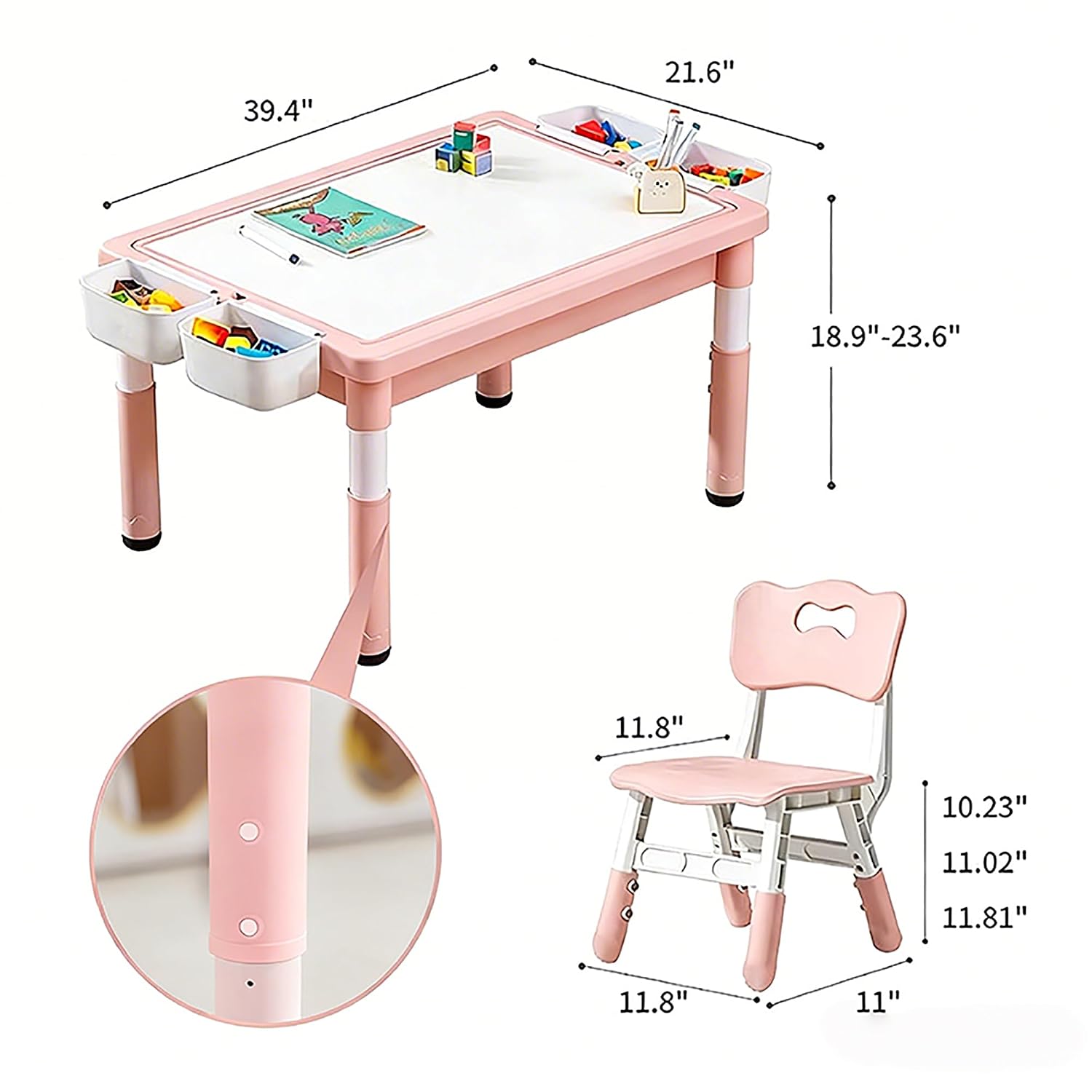 Kids Activity Table with Stora - Kids Outdoor Activity Table 评论和价格
