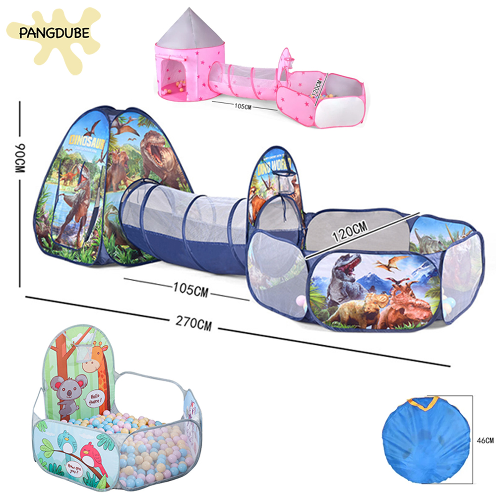 PANGDUBE Kids Play Tent Foldab - Kids Outdoor Tunnel 评论和价格