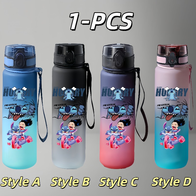 Stitch Anime Water Bottle 650m - Kids Outdoor Movies 评论和价格