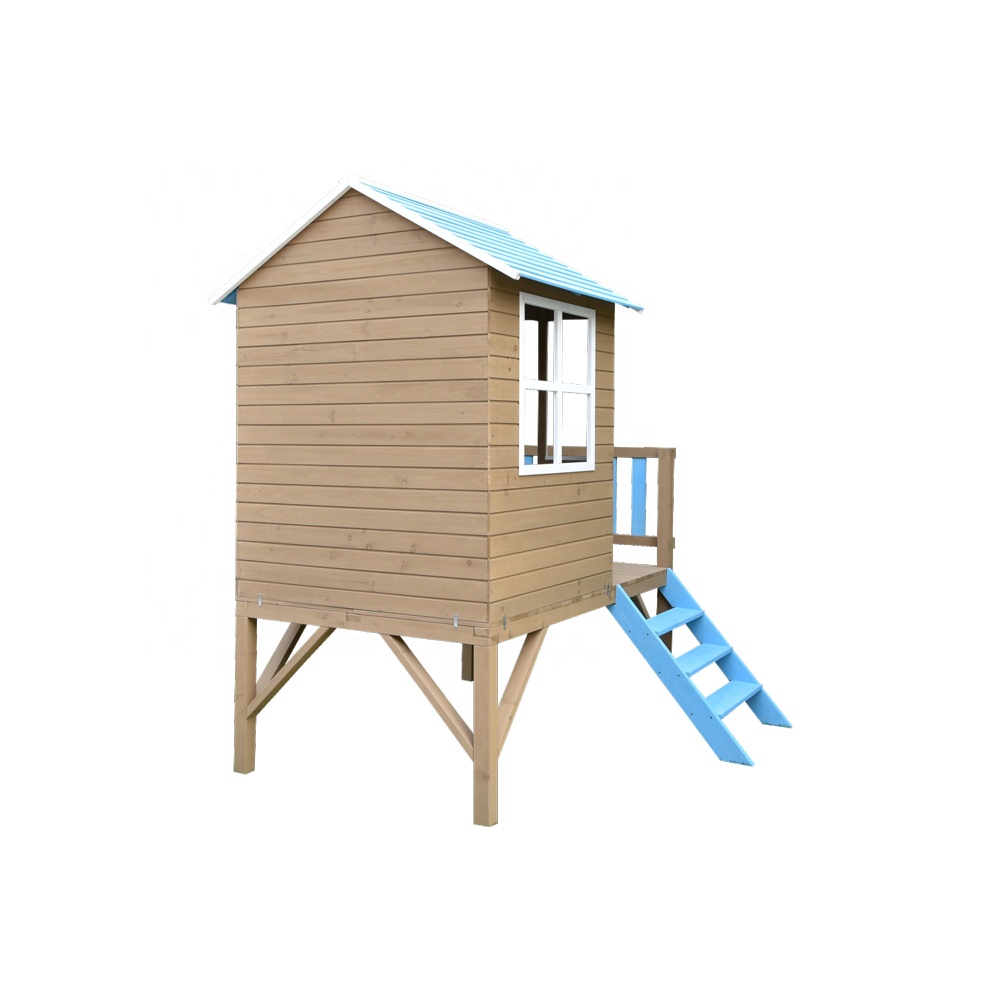 Outdoor Weatherproof Wood Kids - Kids Outdoor Cubby House 评论和价格
