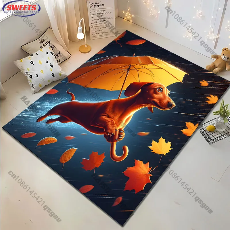 Cute Christmas Gift Funny Dog  - Kids Outdoor Umbrella 评论和价格