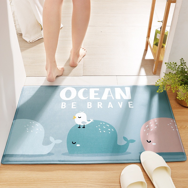 Rabbit Welcome Mat for Front D - Kids Outdoor Mat Waterproof 评论和价格