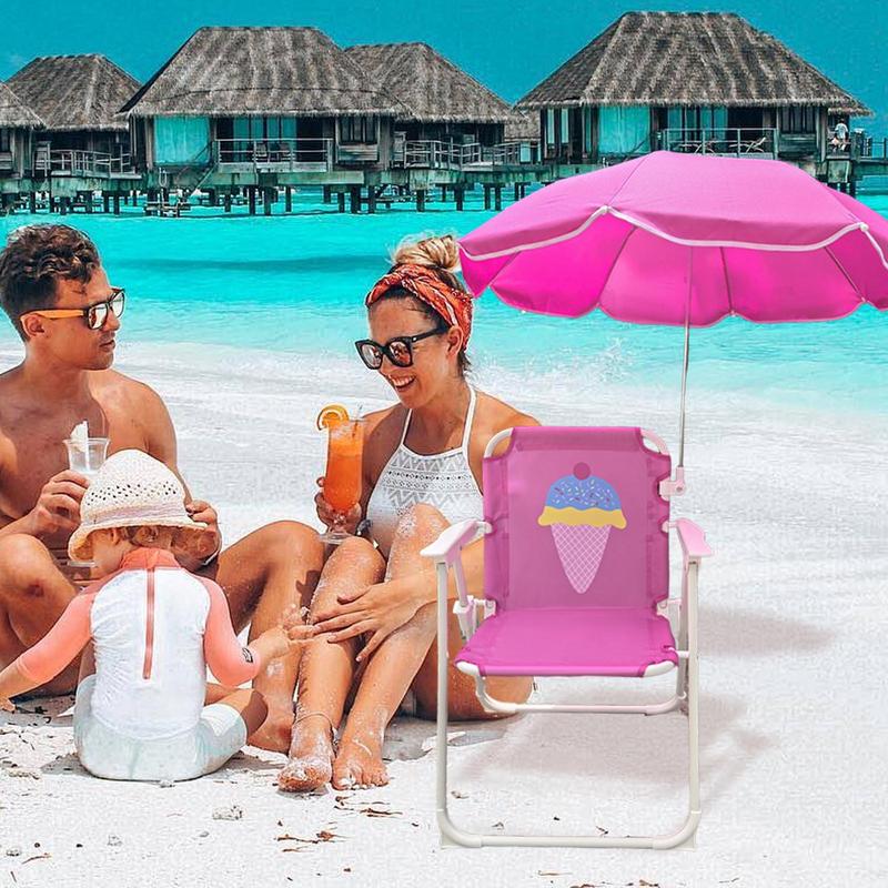 Kids Umbrella Chair Beach Sand - Kids Outdoor Umbrella 评论和价格