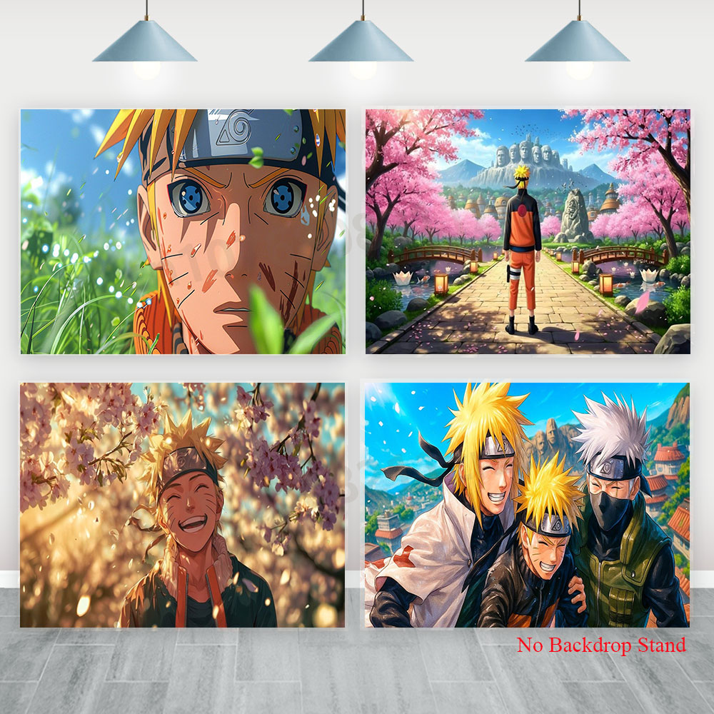 Naruto Backdrop Banner Boys Ki - Kids Outdoor Movies 评论和价格